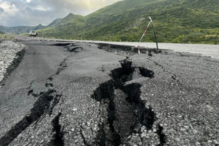 Ağsu aşırımında  torpaq SÜRÜŞMƏSİ