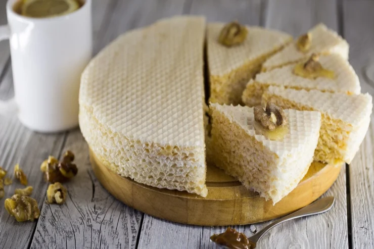 Uşaqlıqdan sevilən qat-qat vafli  tortu — RESEPT 