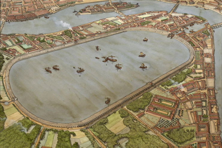 34 gəmi, 40 fil, 25 min döyüşçü -  Tarixin ən saxta dəniz döyüşü 