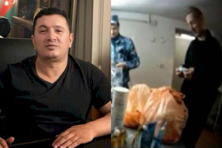 Qulidən "oğru" adını almaq  istəyən avtoritetin həbsxanadan GÖRÜNTÜLƏRİ 