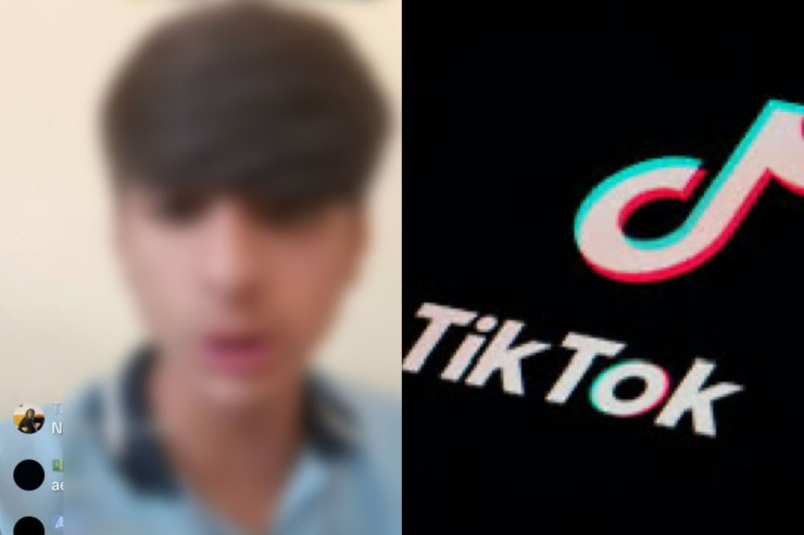 Bakıda şagird dərs zamanı canlı yayım açdı  - Müəllim reaksiya vermədi