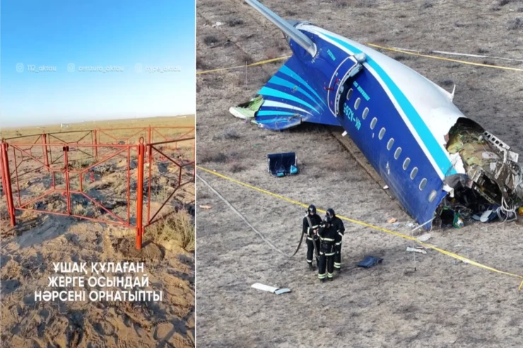 Təyyarəmizin qəzaya uğradığı yerə güllər əkildi - VİDEO 