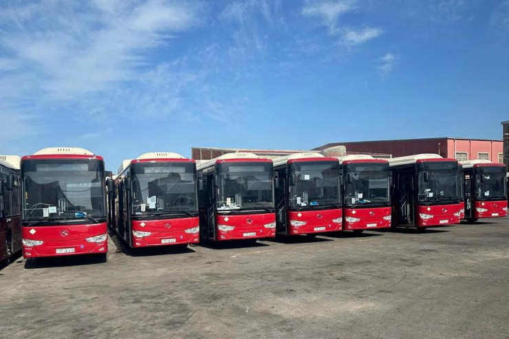 Bu marşrut xəttinə də yeni avtobuslar  verildi