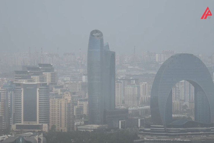 Çirkli hava, gərgin nəfəs: Bakını bürüyən tozun səbəbi nədir? - VİDEO 