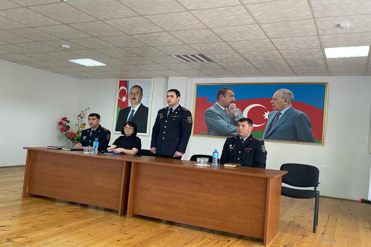 Qusarda Polis Akademiyasına qəbulla bağlı görüş keçirildi