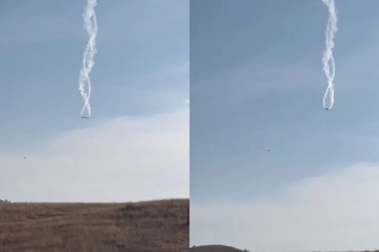 Türkiyənin hərbi yük təyyarəsi Azərbaycan sərhədində qəzaya düşdü - HADİSƏ ANI  - YENİLƏNİB 