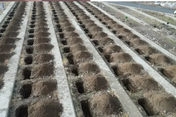 Diqqət çəkən HAZIRLIQ:  Təcili 500 məzar  qazıldı