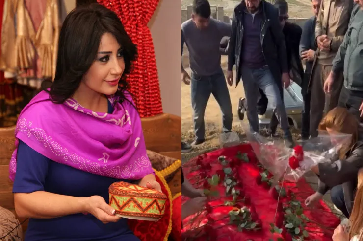 Yanğında həlak olan Könül Vəlibəyli dəfn olundu - VİDEO 