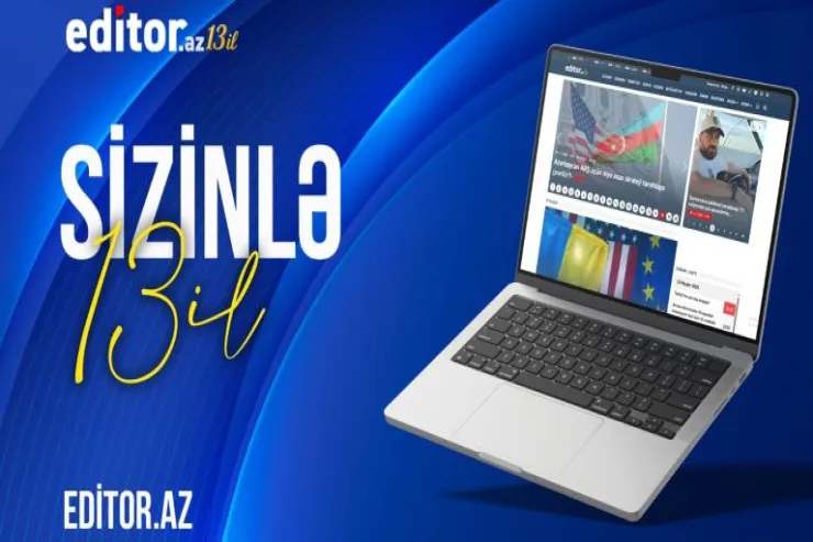 "Editor.az" 13 yaşında 