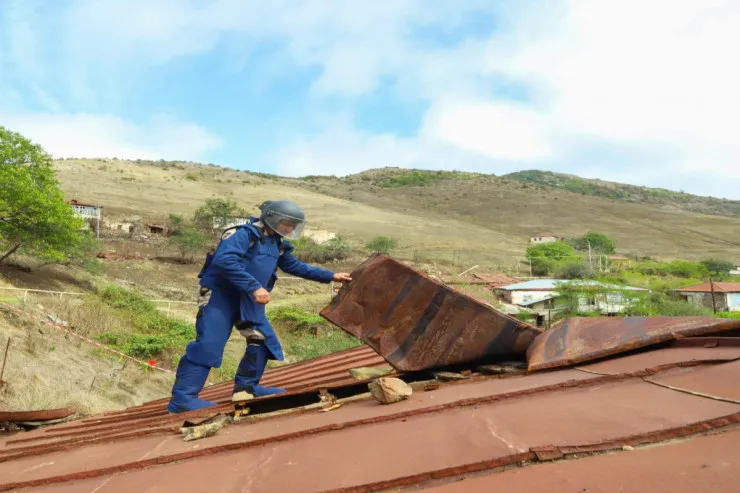 Şuşada evdən "tələ bombası"  tapıldı