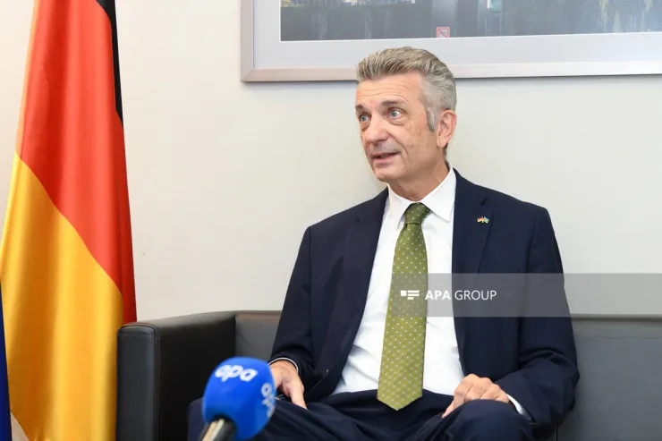 "Azərbaycanın beşinci ən böyük ticarət tərəfdaşıyıq" - Almaniya SƏFİRİ 
