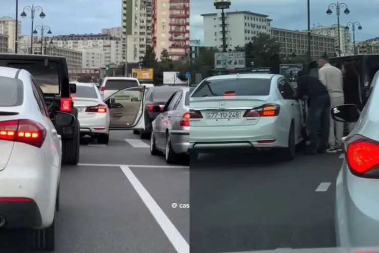 Bakıda zorakılıq İDDİASI:  qadın qapını açıb  kömək istədi - VİDEO 