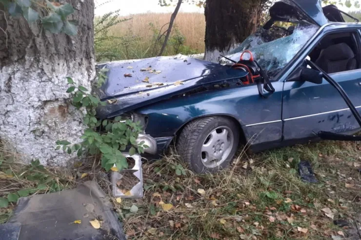 Şabranda avtomobil ağaca çırpıldı: sürücü öldü 