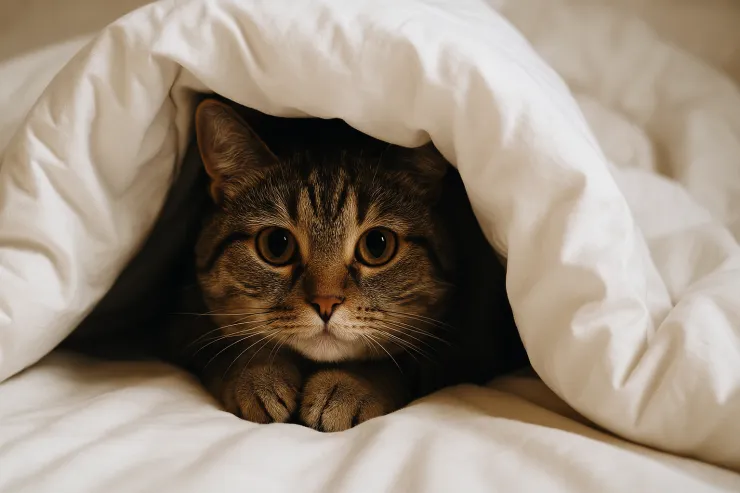 Pişiklərin yorğanın altına  girməsinin 5 SƏBƏBİ 