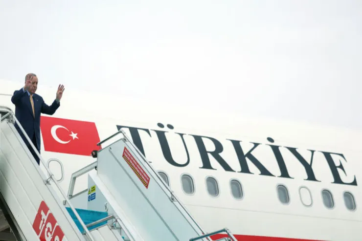 Ərdoğan  Azərbaycana gəldi