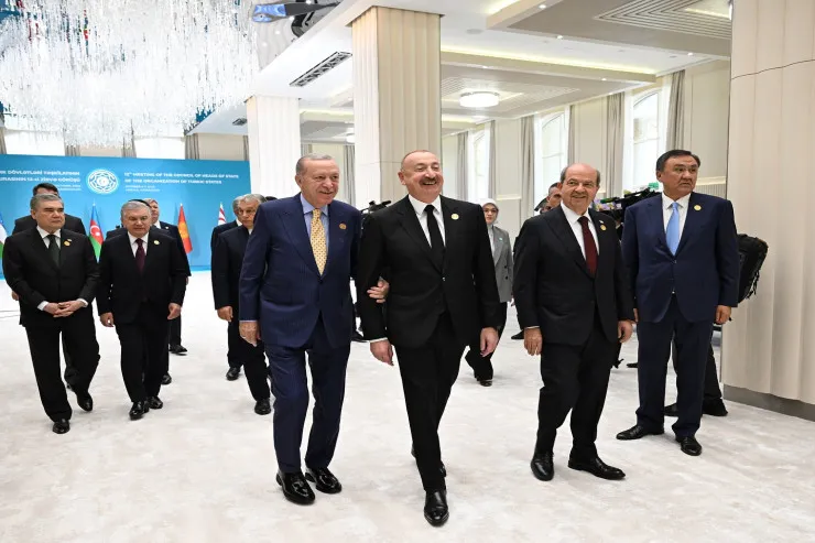 Türk dövlətlərinin başçıları Qəbələdə - FOTOLENT 