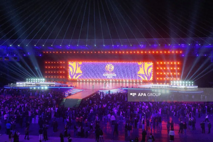 Gəncədə III MDB Oyunlarının bağlanış mərasimi keçirilir -FOTOLENT  - CANLI 