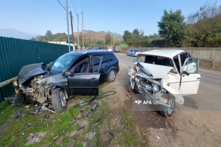 Lənkəranda QƏZA:  2-si uşaq   olmaqla, 4 nəfər  yaralandı