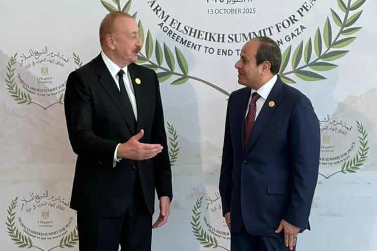 İlham Əliyev Yaxın Şərq Sülh Sammitində iştirak edir -VİDEO 