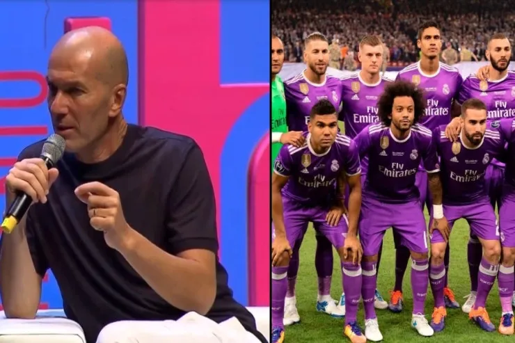 Zidan məşqçilik karyerasının ən yaxşı  oyununu AÇIQLADI 