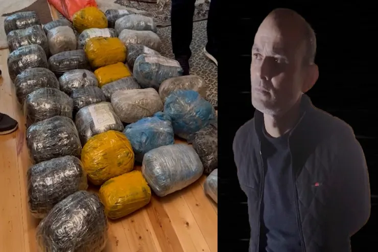 Evindən bir anbar  narkotik çıxdı - Abşerondan ŞOK GÖRÜNTÜLƏR 