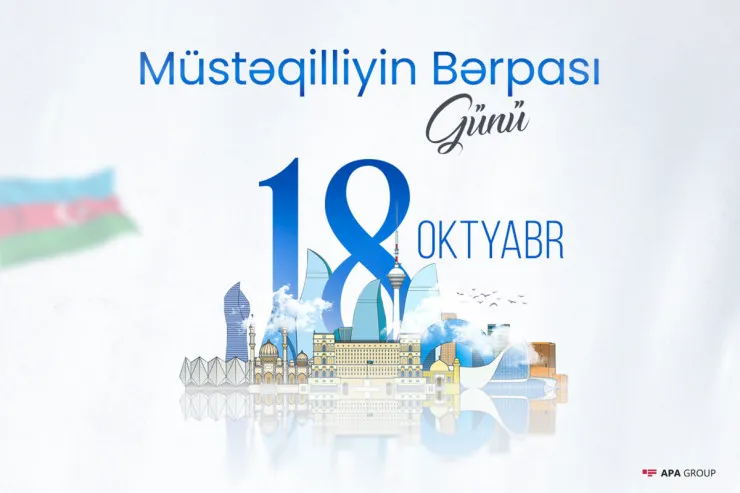 Azərbaycanın müstəqilliyini bərpa etməsindən 34 il ötür 