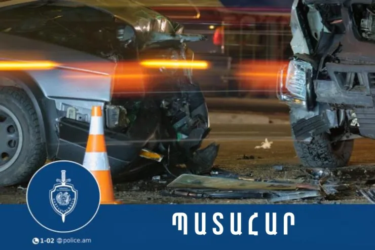 Ermənistanda mikroavtobus qəzası: 10 nəfər  yaralandı