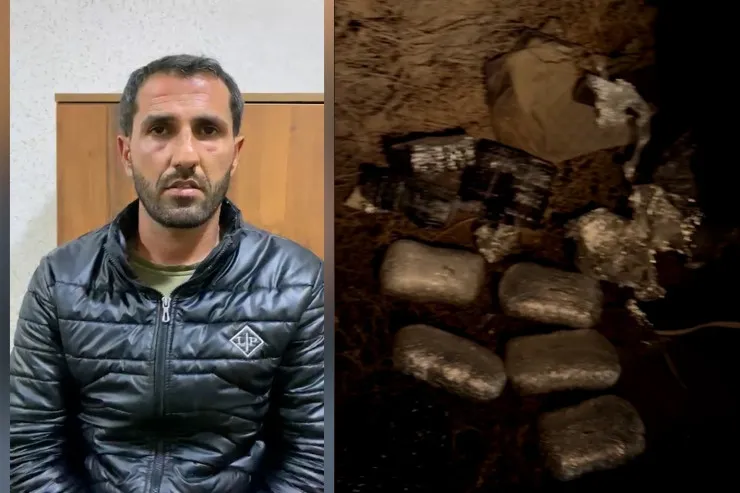 İrandan Bakıya TIR-la narkotik  gətirən sürücü saxlanıldı - VİDEO 