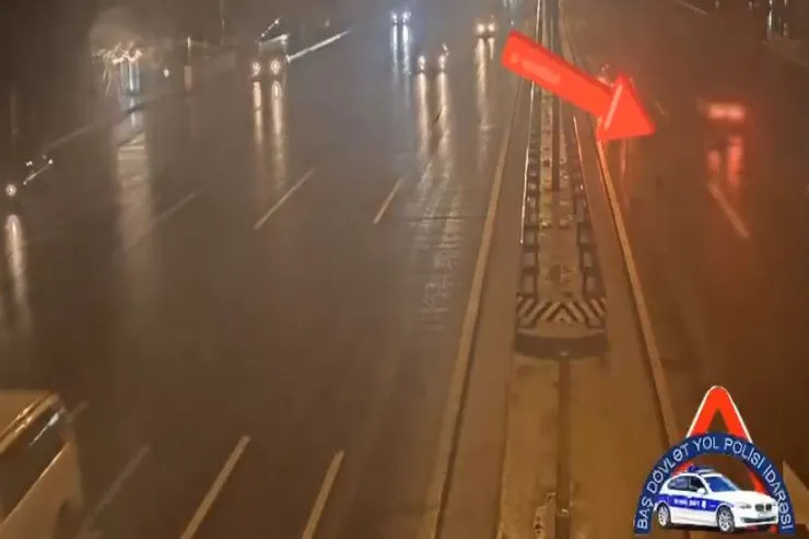 Bakıda piyada iki maşının altında qaldı - DƏHŞƏTLİ GÖRÜNTÜLƏR 