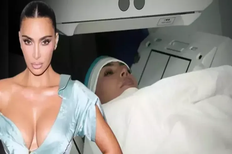 Kim Kardaşyanda  QORXULU XƏSTƏLİK