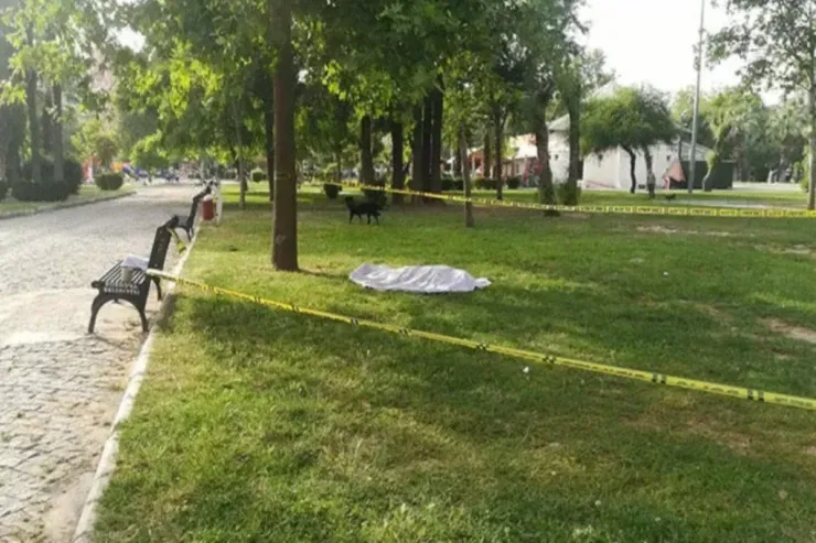 Sumqayıtda parkda meyit  tapıldı