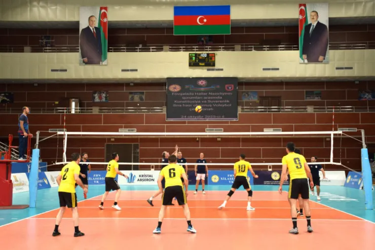 FHN-in qurumları arasında voleybol çempionatı keçirilib