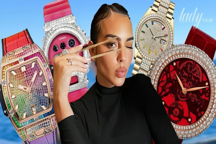 Ronaldonun nişanlısının saatlarının şokedici qiyməti   Möhtəşəm zərgərlik kolleksiyası 