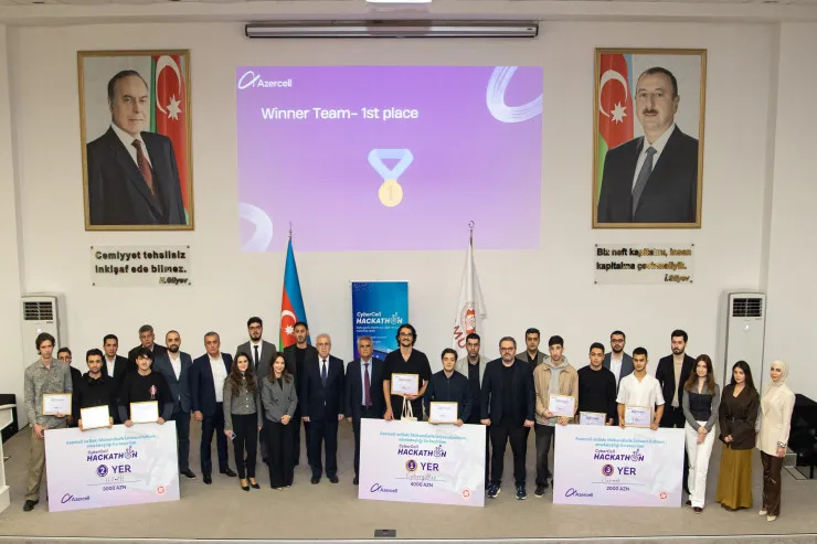 "Azercell" “CyberCell Hackathon” müsabiqəsinin qaliblərini elan etdi