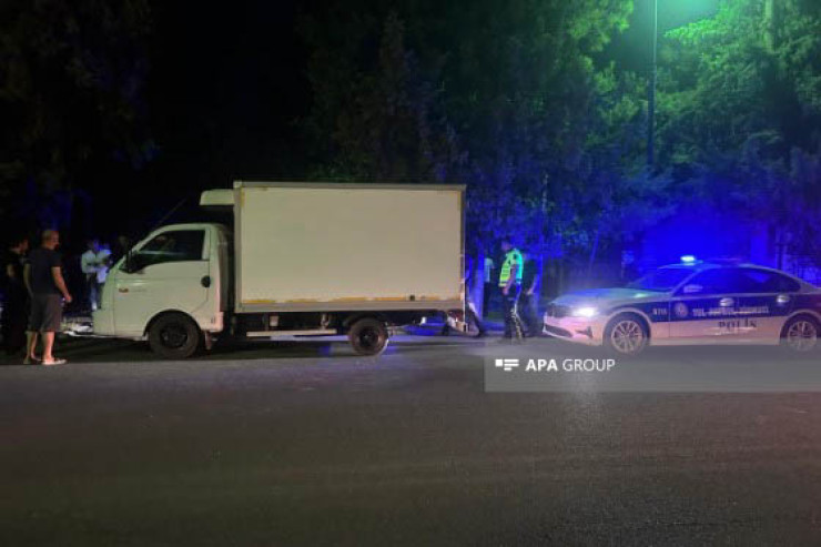 Ucarda bədbəxt hadisə - Yük maşınının vurduğu piyada öldü 