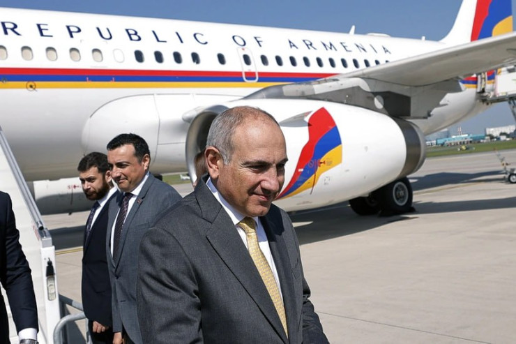 Paşinyanın təyyarəsi ilk dəfə Azərbaycanın üzərindən  keçib