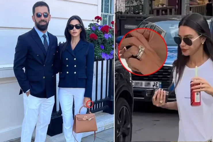 Arda Turanın həyat yoldaşının 5 karatlıq üzüyü - FOTO 