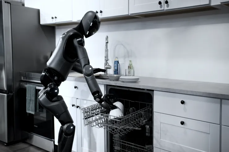 Robot boşqabları belə yuyur -VİDEO 