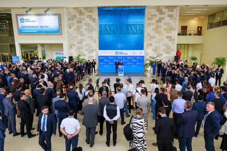 2-ci Beynəlxalq Su Təsərrüfatı Sərgi və Konfransı – “Baku Water Week”in  açılış mərasimi baş tutdu