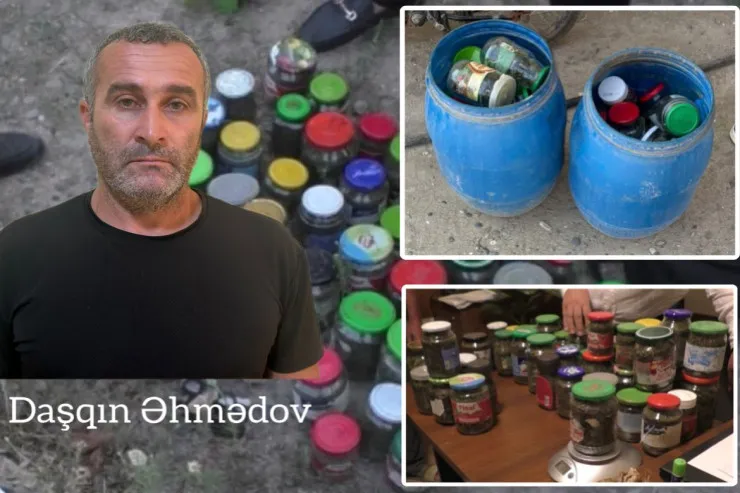 Bankalarda marixuana saxlayırdı, tutuldu - VİDEO 