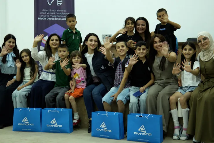 “Avrora Qrup” məktəbliləri belə sevindirdi - VİDEO 