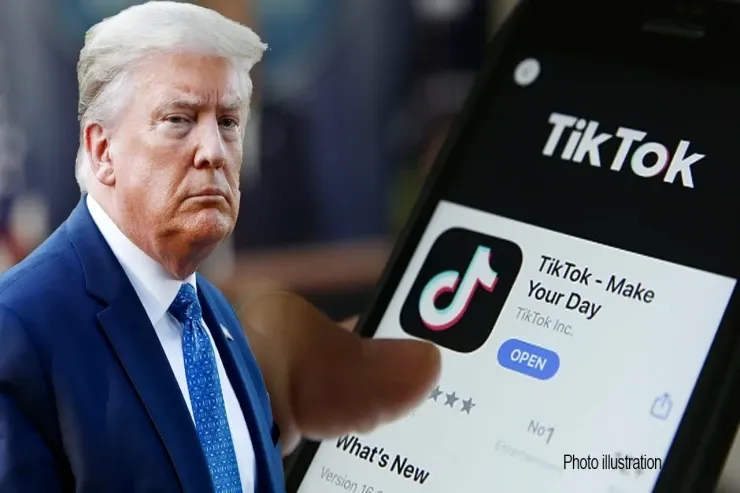 Tramp "TikTok"un bloklanmasını təxirə saldı 
