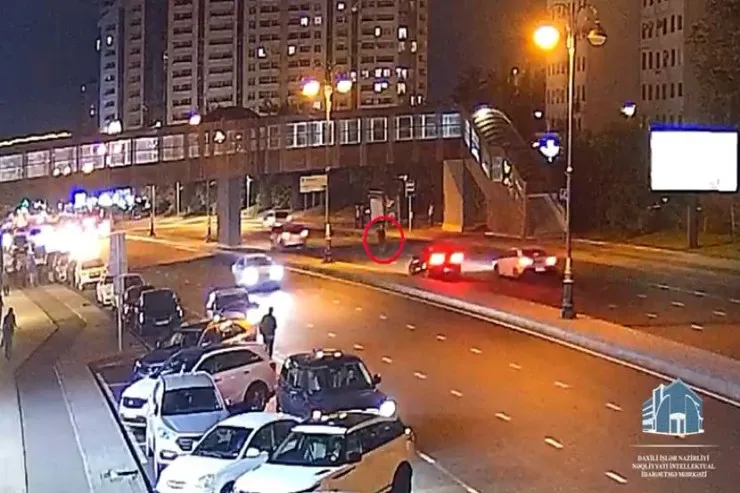 Bakıda piyadalara görə  baş verən qəzalar - HADİSƏ ANI 