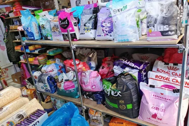 Bakıda zoomağazadan 22 minlik pişik yemi  oğurlandı