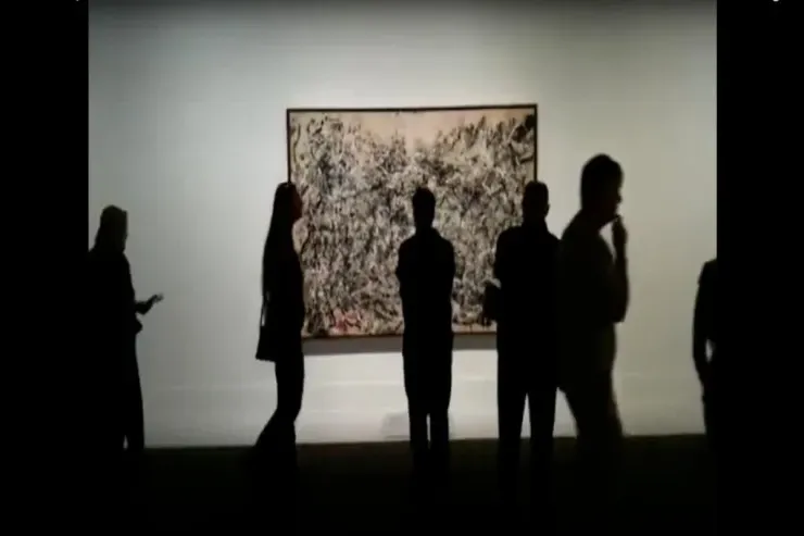 Cekson Pollokun  tablosundakı mavi rəngin sirri AÇIQLANDI