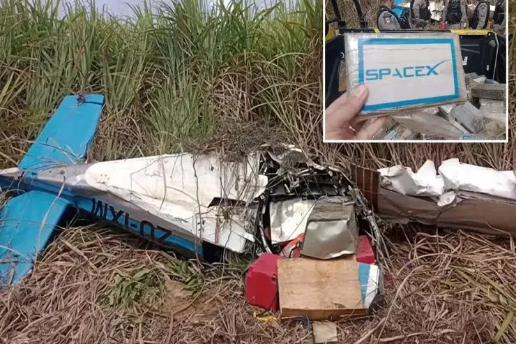 Qəzaya uğrayan təyyarədən 180 kilo kokain  tapıldı