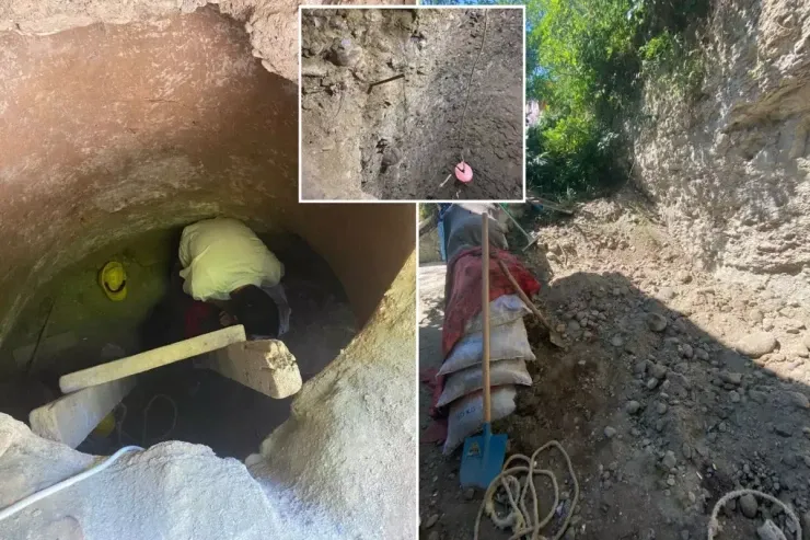 Yuxuda xəzinə  görən qadın oğlu ilə birgə 12 metrlik tunel  qazdı - ŞOK