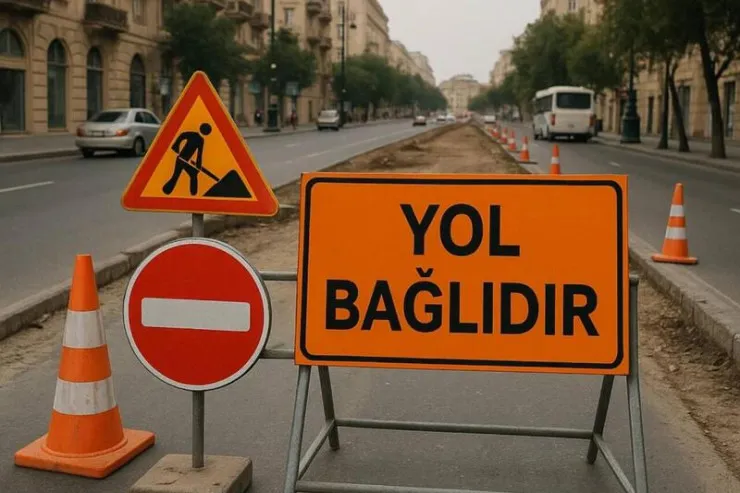 Bakıda bu küçələr iki gün BAĞLI OLACAQ 