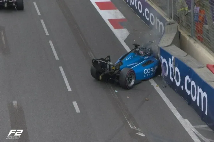 “Formula 2”də növbəti qəza