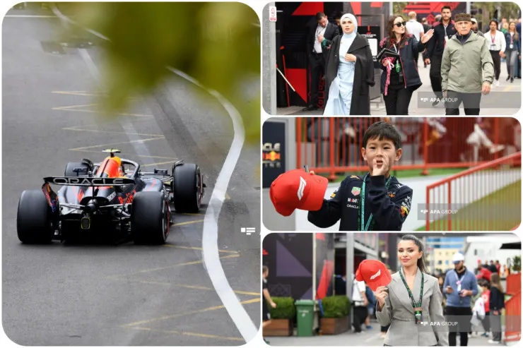 Bakıda Formula 1-in son günündən MARAQLI GÖRÜNTÜLƏR 